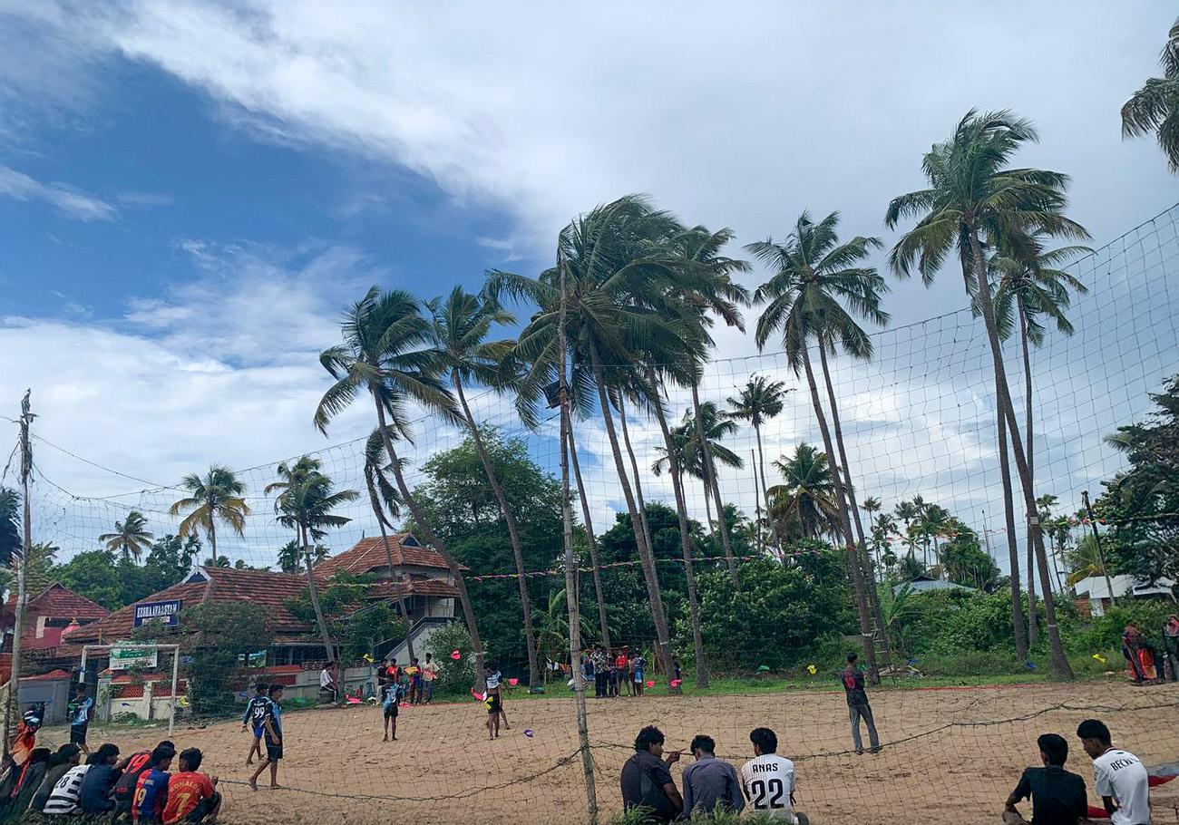 Cherai News: Local youth teams competed in beach soccer