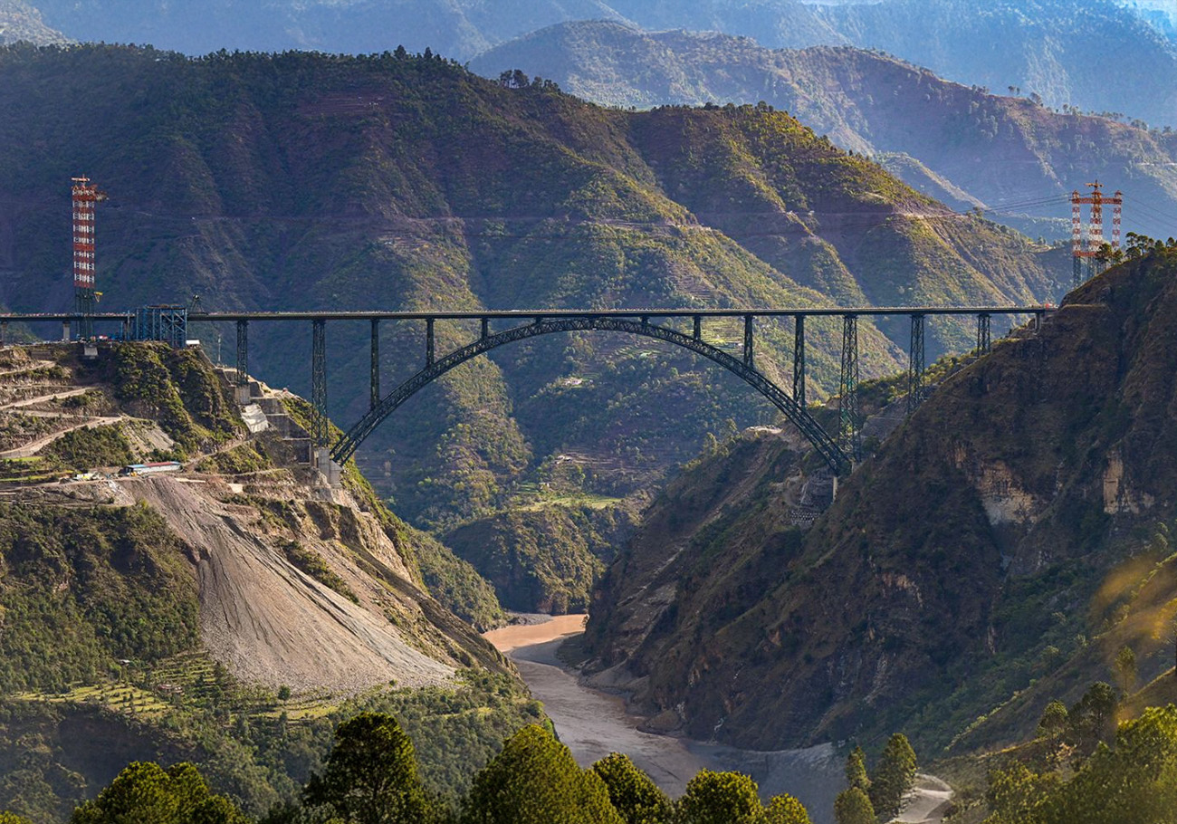 Chenab Bridge: The World's Highest