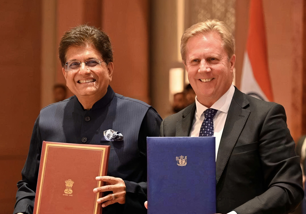India and New Zealand Sign Free Trade Agreement: 100% Duty-Free