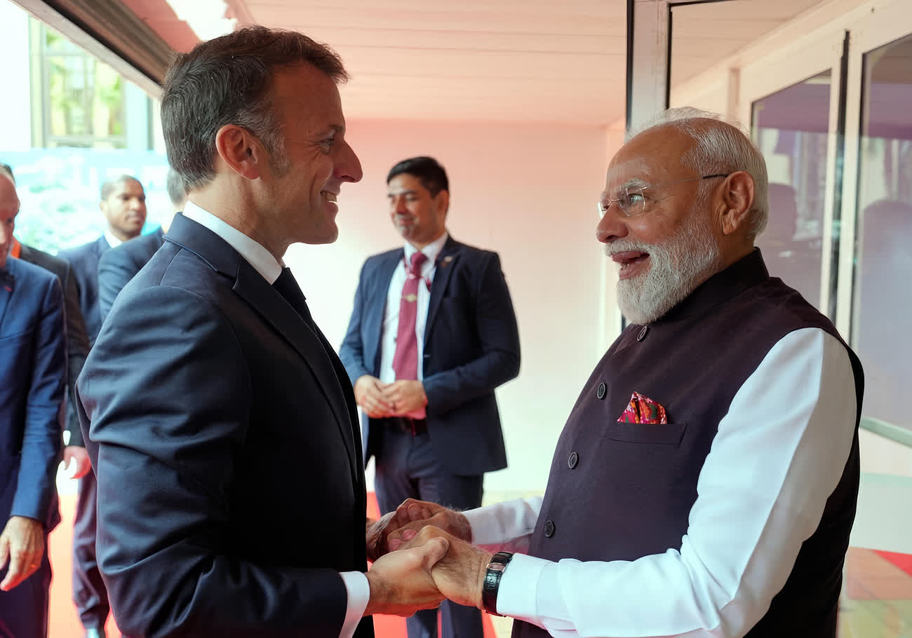 Modi, Macron launch Innovation Conference in Nice, highlight