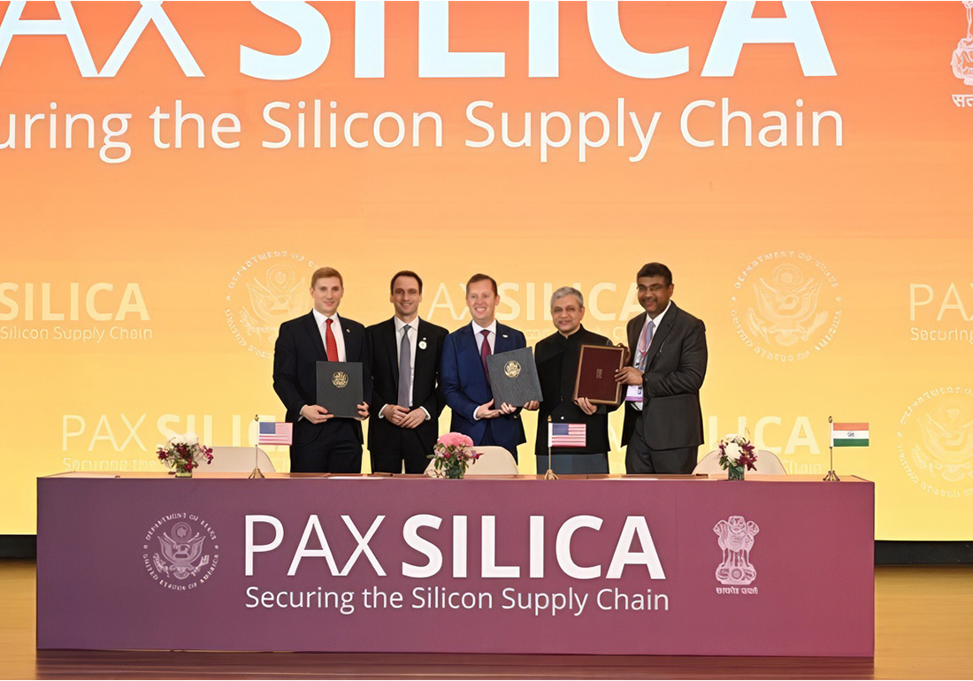India and US Sign Pax Silica Declaration at