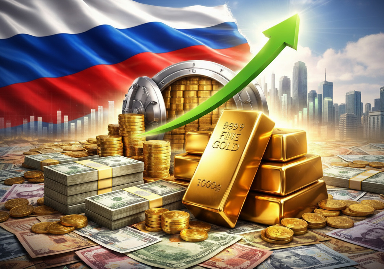Russia's international reserves reached a historical