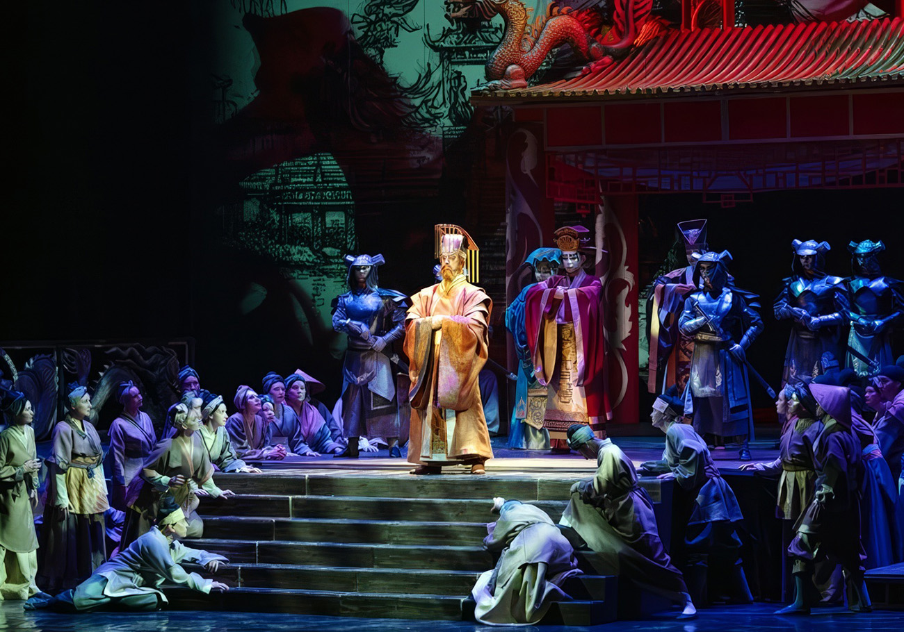 Big Theater Premieres. Giacomo Puccini's Opera "Turandot" (for the